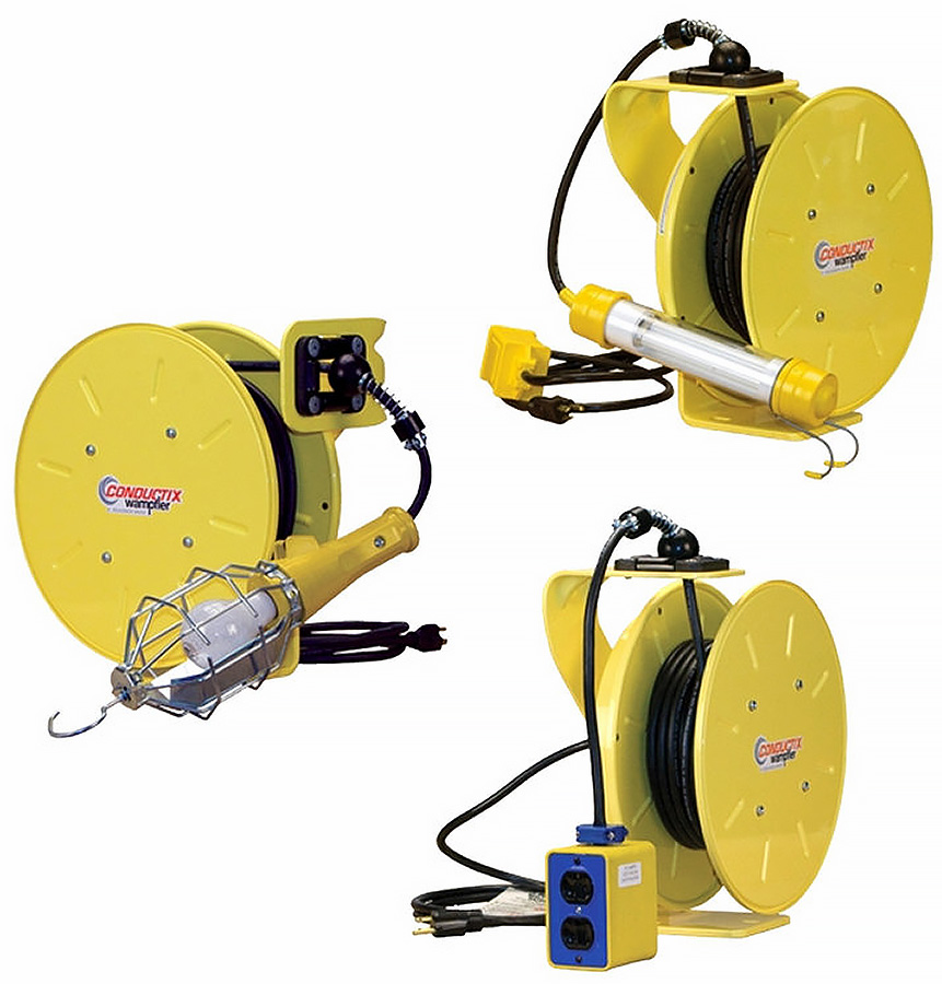 Overhead Electric Retractable Reel - A Great Addition to a Small