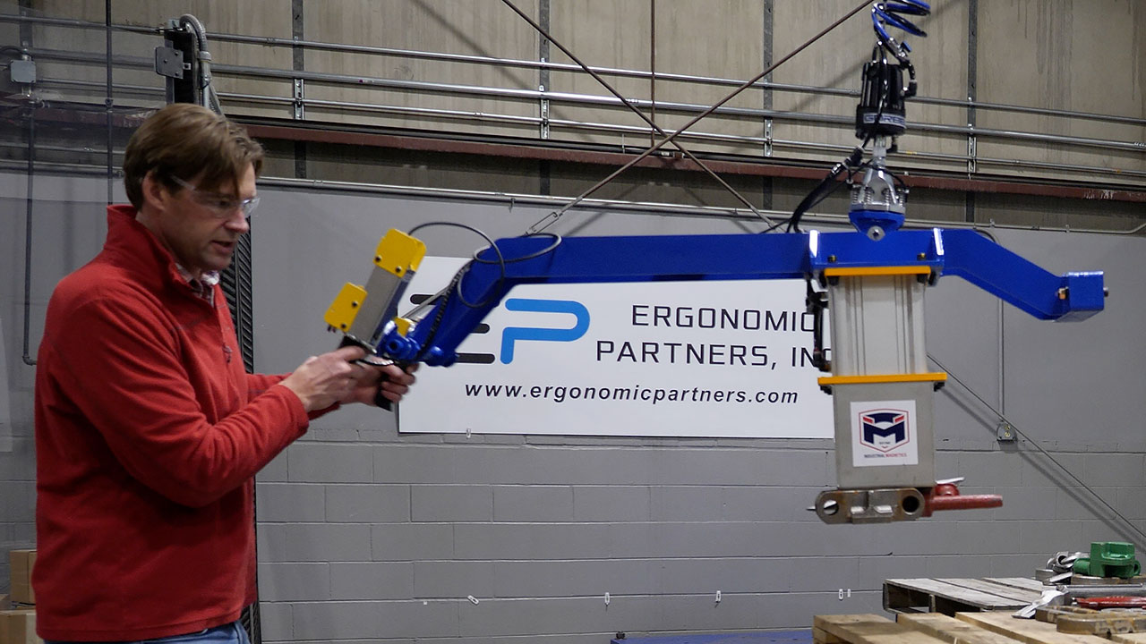 1280px x 720px - Magnetic Lifting Devices | Equipment Video | Ergonomic Partners