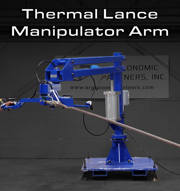 Custom Manipulator Arm for Thermal Lance