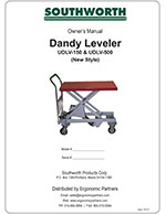 Dandy Leveler New/Old Manual