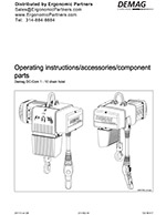 Demag DC-Com Electric Chain Hoist Manual