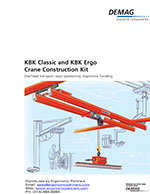Demag KBK Crane Rail Brochure