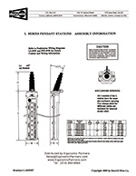 Duct-O-Wire L Series Pendant Install Instructions