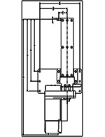 Dyna-Lift 4-Post Electric Pump CAD Drawing