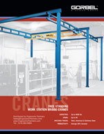 Gorbel Free Standing Workstation Bridge Crane Brochure