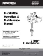 Gorbel's Intelligent Lifting Devices G-Force Q2/iQ2 Manual