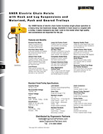Harrington SNER Electric Hoist Brochure