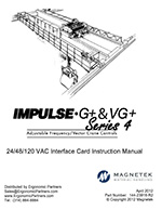 G+ and VG+ Series 4 VFD Interface Card Manual