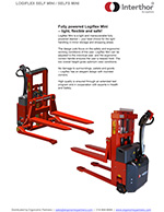 Interthor Fully Powered Pallet Stackers Brochure
