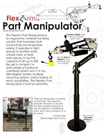 Part Manipulator Arm Specs by FlexArm