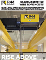 R&M Spacemaster SX Wire Rope Hoists Brochure