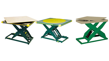 Electric Lift Tables with Turntable
