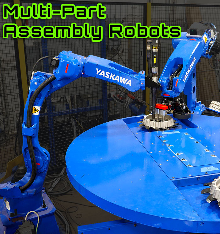Multi-Part Assembly Robots