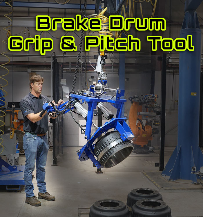 O.D. Brake Drum Grip and Pitch Tool