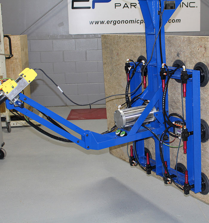 Plywood Vacuum Lift and Rotate