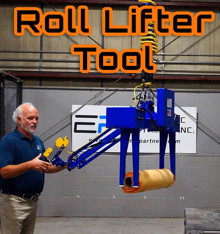 Pneumatic Roll Lifter Tool