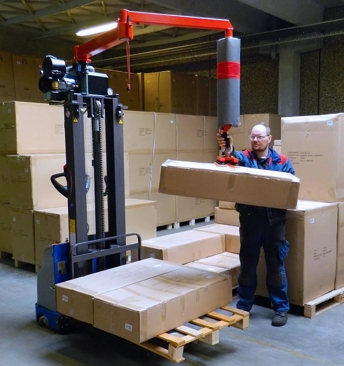 Portable Vacuum Lifter for Boxes