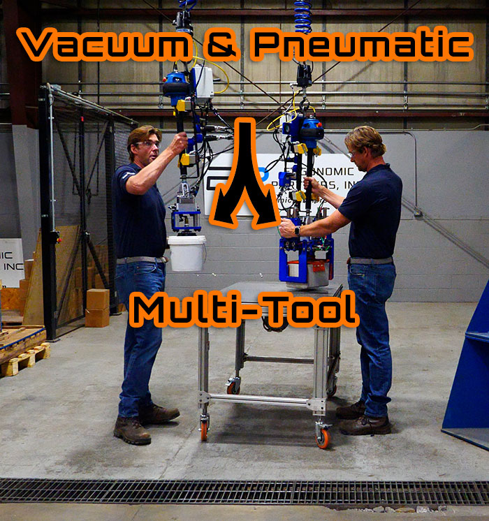 Vacuum and Pneumatic Multi-Tool Gripper/Lifter