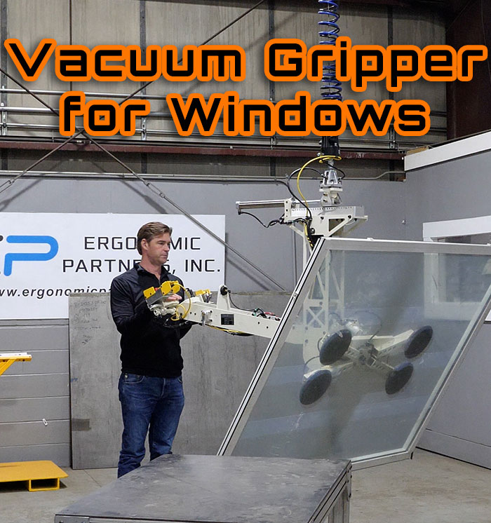 Vacuum Gripper for Windows