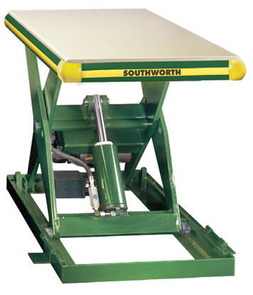 Southworth LS2-24 Backsaver Lift Table, Capacity 2,000 lbs