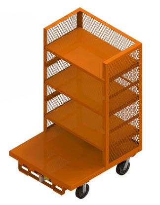 Nutting Order Picker Platform Cart (3500742482WC108H0S2)
